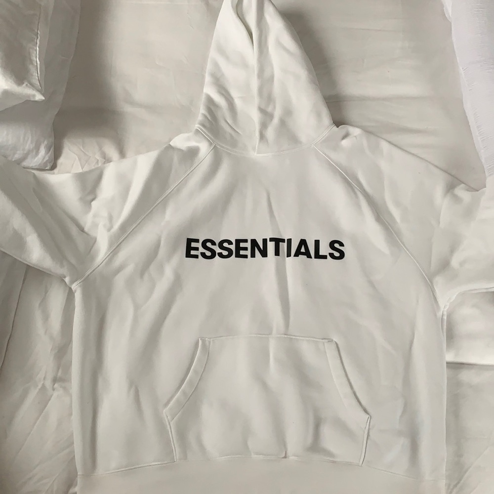 FEAR OF GOD ESSENTIAL Pullover hoodie size Large